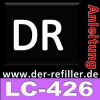 Nachfüllanleitungen für LC421 | 422 | 424 | LC426