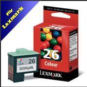 Nachfüllanleitung für Lexmark   26 - 10N0026