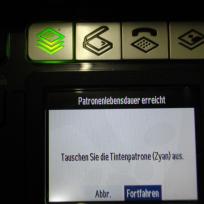 Chipdeaktivierung Lexmark 200er A Druckerpatronen