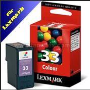 Nachfüllanleitung für Lexmark  33   - 18CX033E