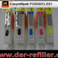CISS / Easyrefill für PGI550 und CLI551er